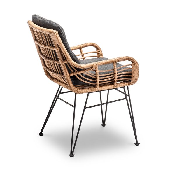 Your Own Living Jara Dining Tuinstoel - Bamboo - Afbeelding 3