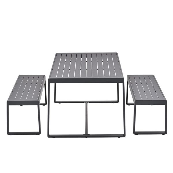 Garden Impressions Amada Picknick Set - Carbon Black - Afbeelding 3