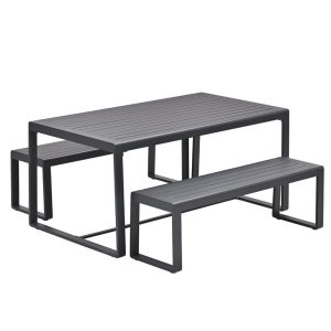 Garden Impressions Amada Picknick Set - Carbon Black