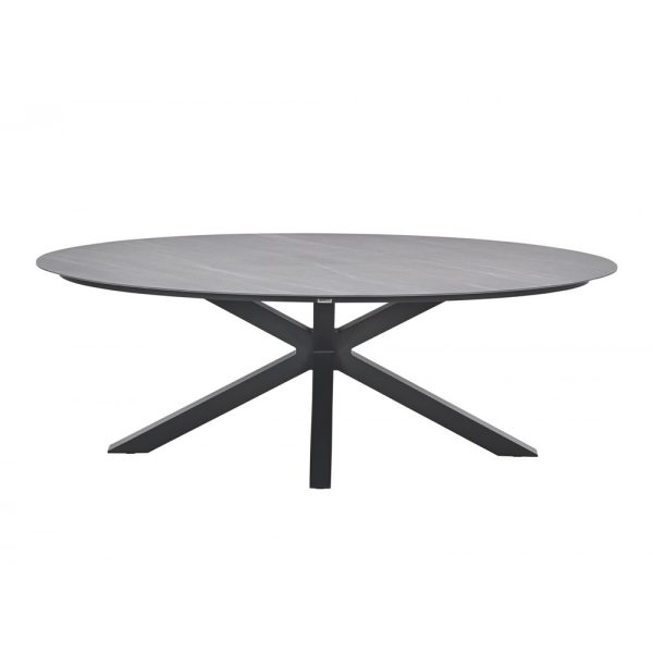 Garden Impressions Scotland Tuintafel Napoli Grey - 230x115 cm - Afbeelding 4