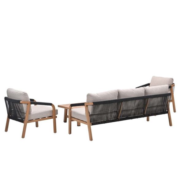Garden Impressions Monti Sofa Loungeset 4 dlg - Gobi Sand - Afbeelding 4