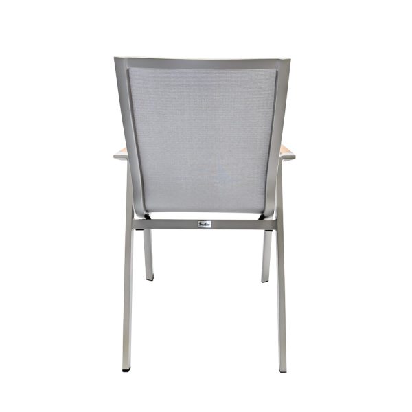 Trestino Altona Tuinstoel - Silver Grey - Afbeelding 3