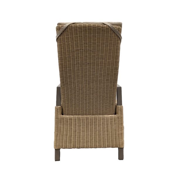 Your Own Living Elias Verstelbare Tuinstoel - Taupe - Afbeelding 4