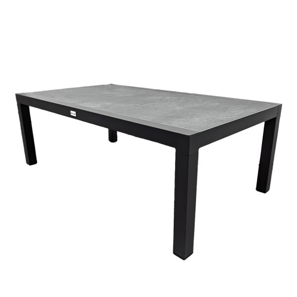 Trestino Lounge Tuintafel Antraciet Keramiek - 120x70 cm