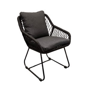 Your Own Living Zita Dining Tuinstoel - Black