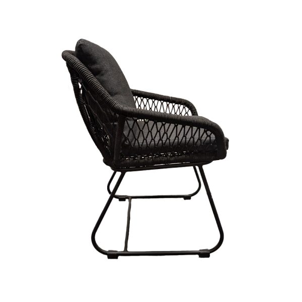 Your Own Living Zita Dining Tuinstoel - Black - Afbeelding 2