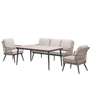 Garden Impressions Allasio Sofa Loungeset 4-dlg - Dessert Sand