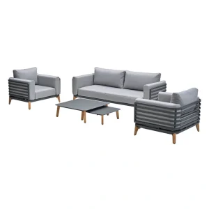 Garden Impressions Carmen Sofa Loungeset - Antraciet