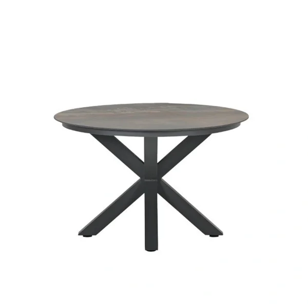 Garden Impressions Lowland Tuintafel Rome Bronze - Ø120 cm