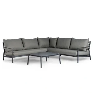 Tierra Outdoor Monti Loungeset - Charcoal
