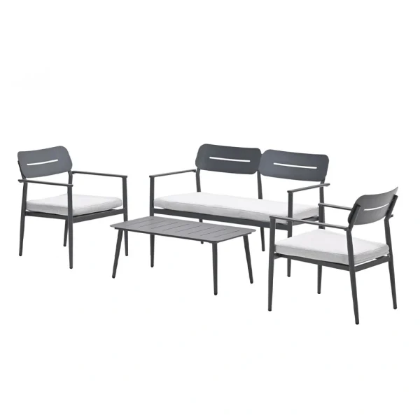 Garden Impressions Morella Sofa Loungeset - Carbon Black/Valley Sand