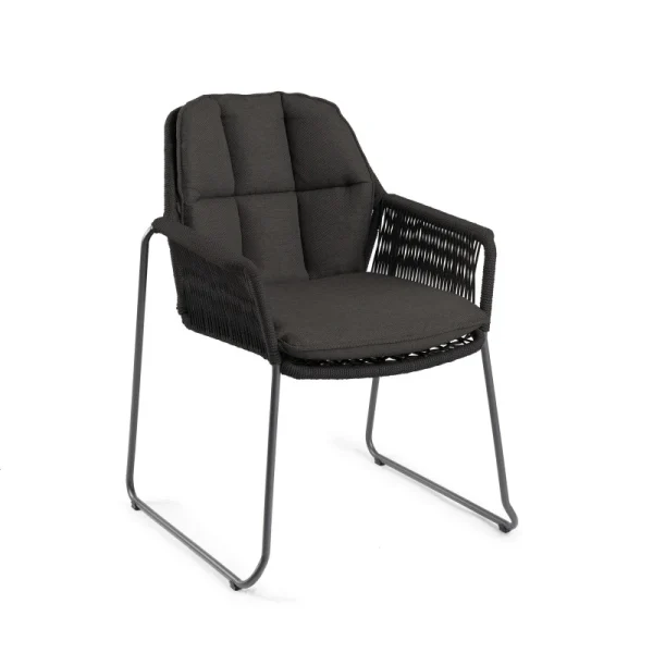 Tierra Outdoor Rivera Diningstoel - Black