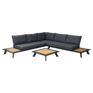 Trestino Parga Loungeset - Antraciet