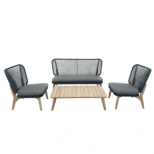 Vergalda Sofa Loungeset - Antraciet