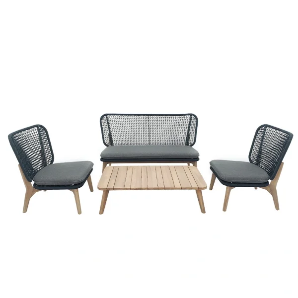 Vergalda Sofa Loungeset - Antraciet