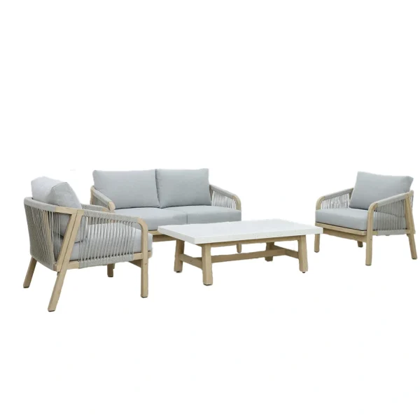 Ashen Sofa Loungeset - 4p