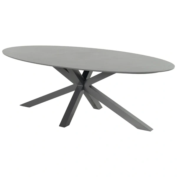 Hartman Xander Tuintafel Ovaal - Antraciet
