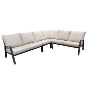 Trestino Alzano Hoek Loungebank - Antraciet