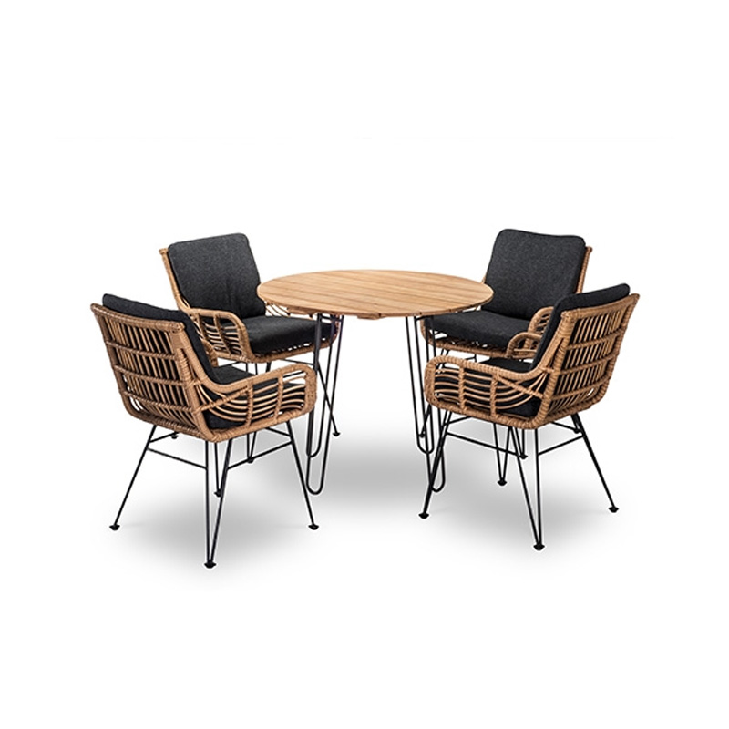 Your Own Living Jara Dining Tuinstoel - Bamboo - Afbeelding 4