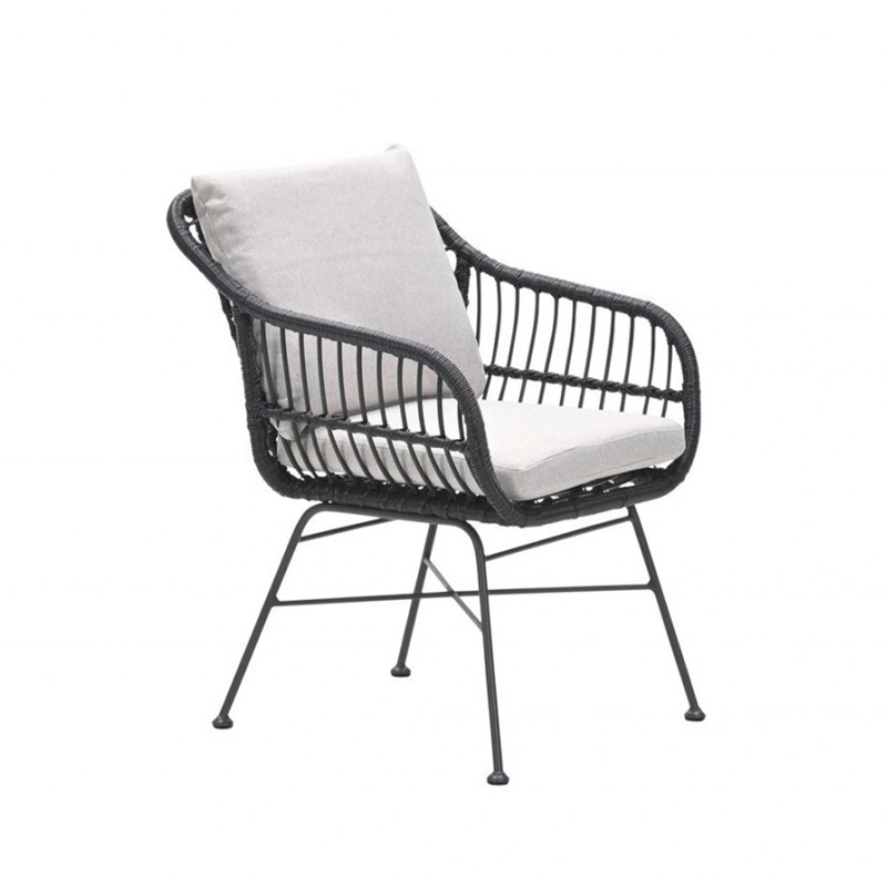 Garden Impressions Margriet Dining Fauteuil - Zwart/Dessert Sand