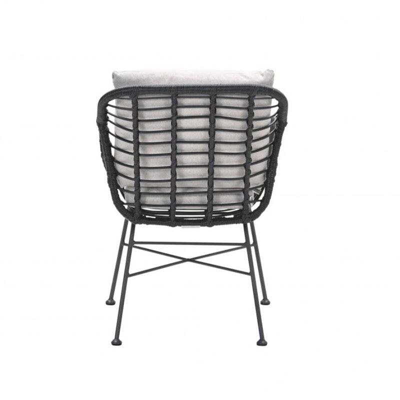 Garden Impressions Margriet Dining Fauteuil - Zwart/Dessert Sand - Afbeelding 5