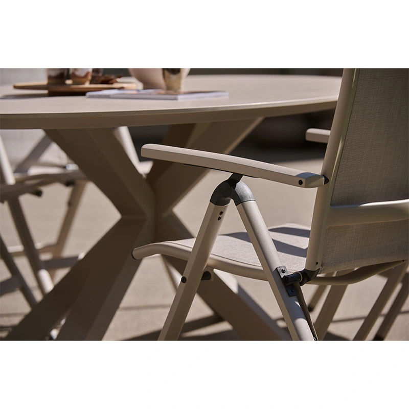 Hartman Alice Verstelbare Tuinstoel - Beige - Afbeelding 4