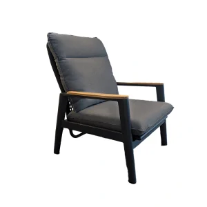 Trestino Beaval Lounge Tuinstoel - Antraciet