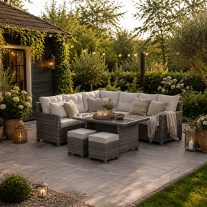 Blue Bird Lounge- diningset Links OG/Desert Sand