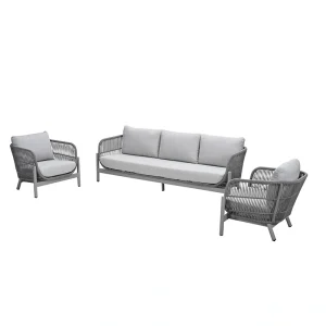 Garden Impressions Catanzaro Loungeset - Taupe/Valley Sand