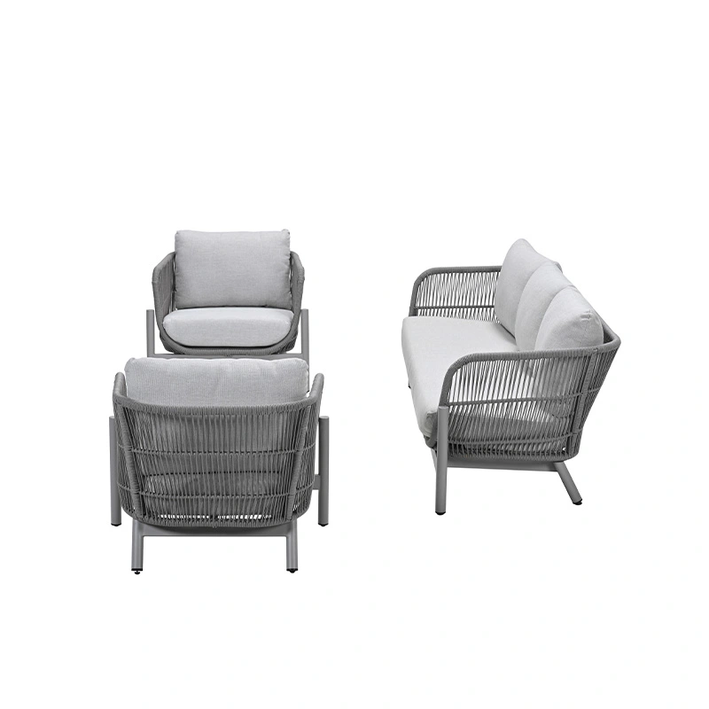 Garden Impressions Catanzaro Loungeset - Taupe/Valley Sand - Afbeelding 5