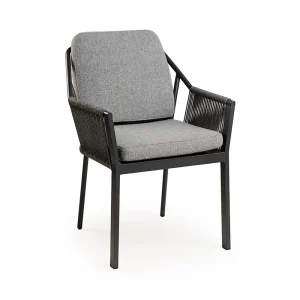 Tierra Outdoor Liv Diningstoel - Mountain Grey