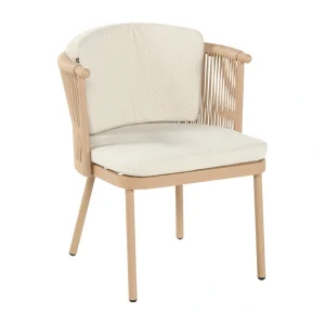Hartman Toledo Dining Tuinstoel - Cappuccino