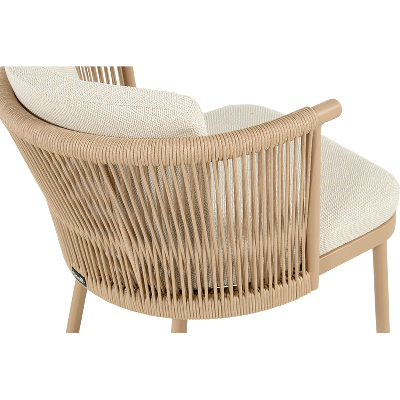 Hartman Toledo Dining Tuinstoel - Cappuccino - Afbeelding 3
