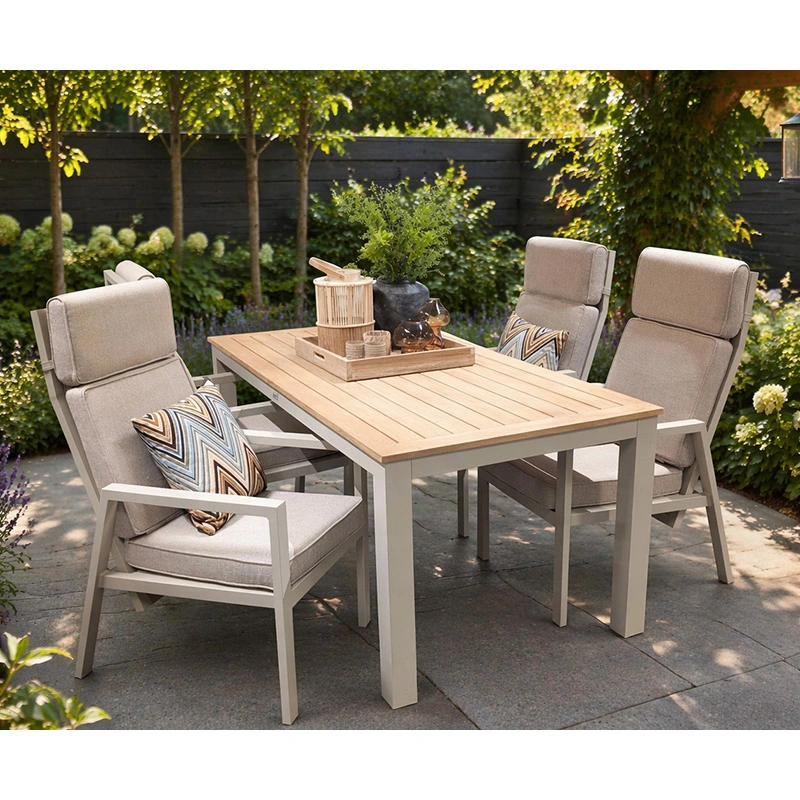 Trestino Stefano Dining Tuinstoel - Beige - Afbeelding 4