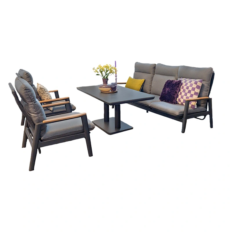 Trestino Beauval Lounge- diningset - Antraciet
